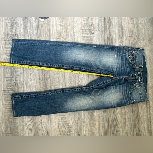 True Religion Men's Slim Blue Jeans Sz 29 - Picture 10 of 13